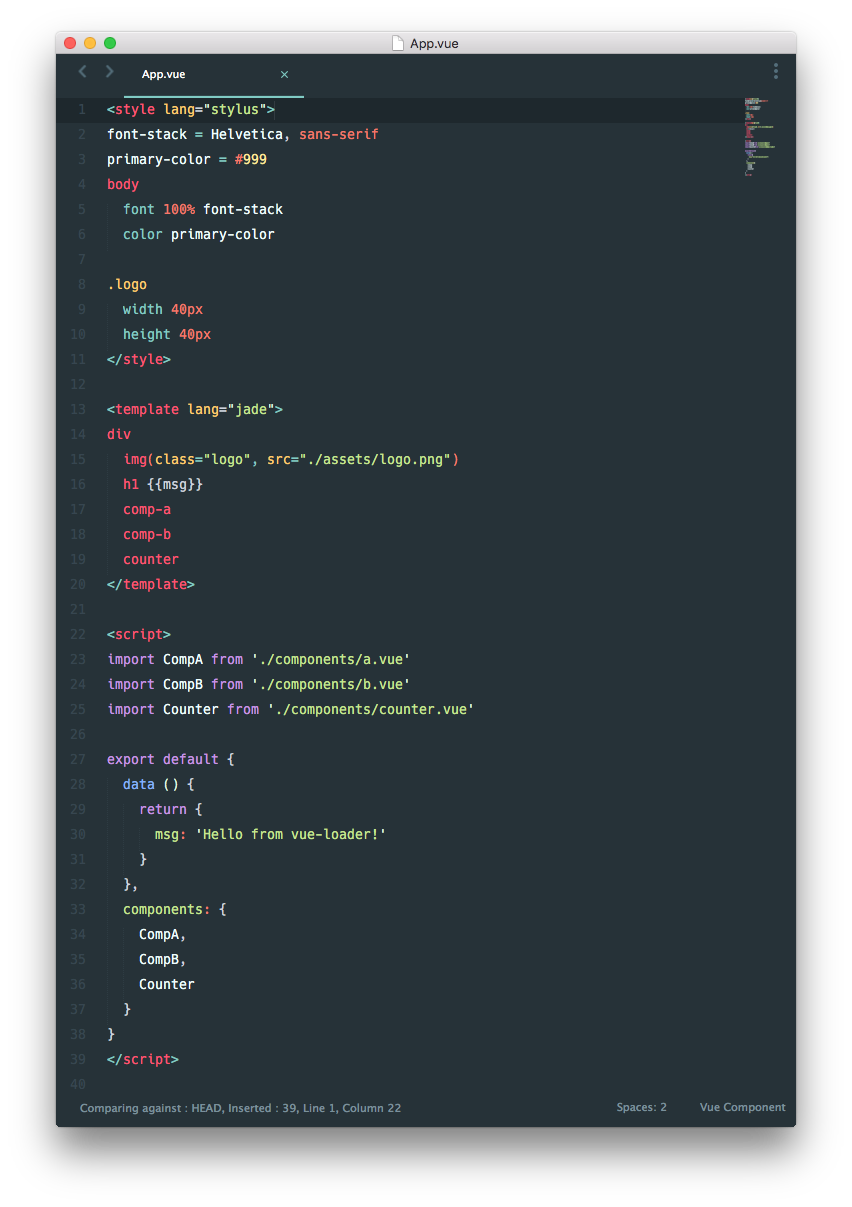 vue-syntax-highlight